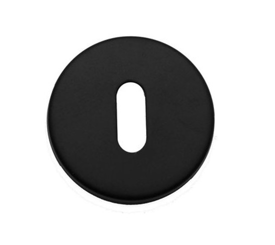 Picture of D4E BLACK STAINLESS STEEL ROUND KEY ROSE DOORDIKTE 37-65MM