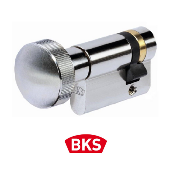 Picture of BKS HALVE KNOPCILINDER DETECT3 3018 BI 80