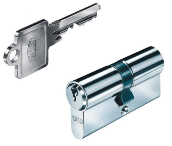 Bild von BKS CILINDER VS SKG** INCL 3 SLEUTELS BU/BI 45/55